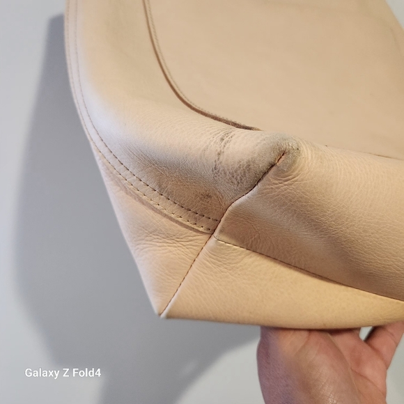 Madewell Medium Transport Tote Natural Light Tan/Beige - Picture 2 of 8